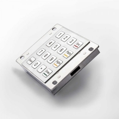 Teclados 4x4 impermeabilizan los teclados numéricos del acero inoxidable de los teclados del metal Ip65 para el quiosco del autoservicio