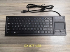 Teclado plástico industrial rugoso de escritorio del nuevo estilo con el panel táctil integrado para la computadora de la PC