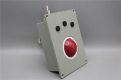 Rugged Industrial Panel Mount 60mm Trackball Pointing Device With 3 Mouse Buttons