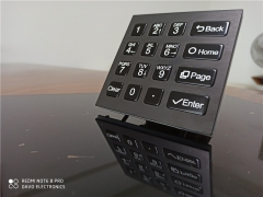 Black 4X4 IP65 Waterproof Industrial Metal Keypad Stainless Steel Keyboard for Access control ATM Terminal Vending Machine
