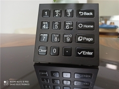 Black 4X4 IP65 Waterproof Industrial Metal Keypad Stainless Steel Keyboard for Access control ATM Terminal Vending Machine