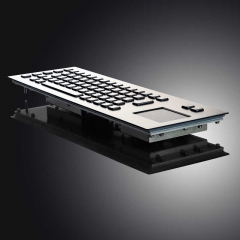 Metall-Terminal angepasst 65 Tastenkappen USB-Touchpad-Tastaturen