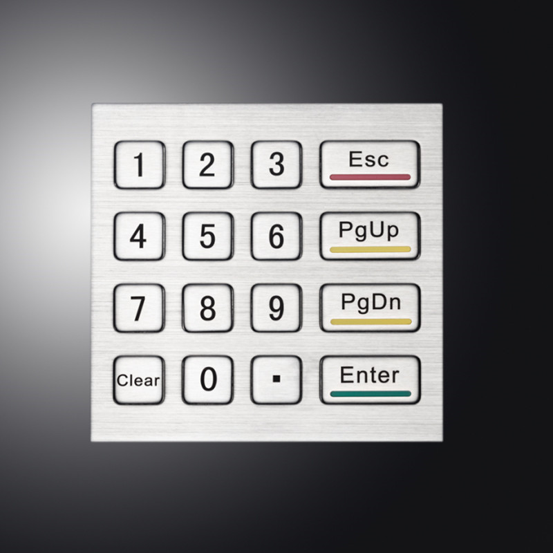 Tastierino numerico in metallo