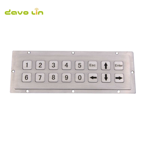 Industrial keyboard personalized custom metal keyboard numeric keypad