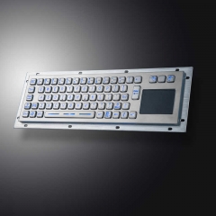 Teclado à prova d'água de aço inoxidável à prova de vandalismo à prova de vandalismo de OEM e ODM para seguro terminal