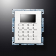 Teclado rugoso modificado para requisitos particulares de la gasolinera del acero inoxidable del telclado numérico del dispensador de combustible del soporte del panel con 20 llaves