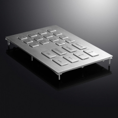 22 Keys Metal Numeric Keypads With Backlight