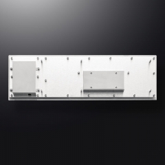 Teclado Industrial de montaje en Panel de 67 teclas con Trackball USB, teclado resistente de Metal de acero inoxidable para quiosco de autoservicio