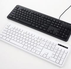 Washable USB Wired Computer Keyboard IP68 Waterproof Anti-bacterial Dust-proof Medical Equipment Industry Dedicated