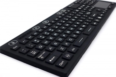 Industrial Silicone Full Size Medical keyboard IP68 Waterproof