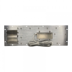 Panneau de montage étanche IP65 Kiosque robuste filaire USB PS2 Clavier industriel en métal avec pavé tactile