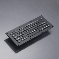 67keys Industrial Computer Metal keyboard, Metal Frame with plastic button
