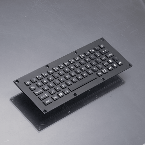 Mini-USB-Tastatur des Kiosk-Berührungsfelds mit industrieller Tastatur des Berührungsfelds verdrahtete Tastatur mit Trackpad 81keys der medizinischen Tastatur