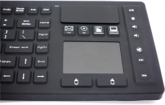 Wireless Waterproof Silicone Medical Touchpad Keyboard