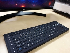 Teclado médico inalámbrico impermeable del panel táctil del silicón