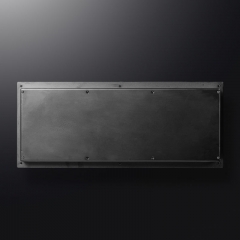 DAVO 40 schlüssel Hinten Panel Mount Numerische Tastatur Edelstahl Industrie Metall tastatur Mit Hintergrundbeleuchtung