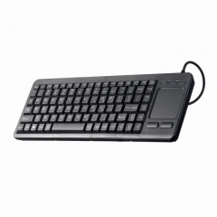 Computer Accessories USB Interface Prevent Water Splashing One-Piece Wired Touchpad Keyboard
