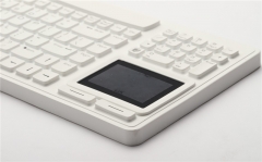 2.4G Wireless Medical Silicone Keyboard with Touchpad
