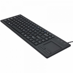 Teclado plástico industrial rugoso de escritorio del nuevo estilo con el panel táctil integrado para la computadora de la PC