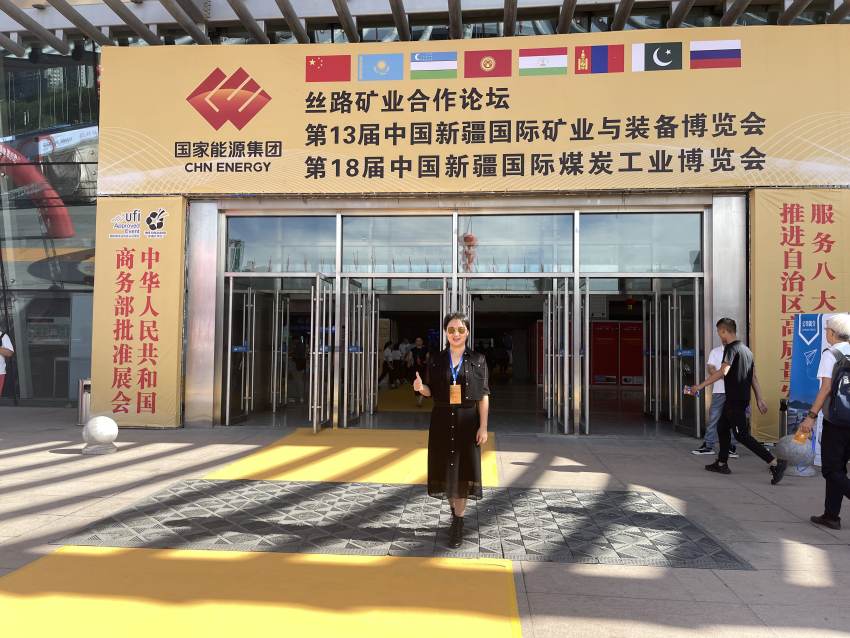 Davo Company Sends Representatives to Participate in the 13th China Xinjiang International Mining & Equipment Expo