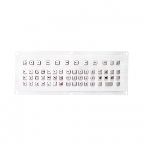 59Keys Stainless Steel Metal Keyboard