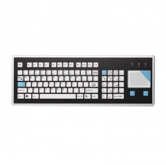 Industrial Grade IP65 Dynamic Panel Mount Membrane Keyboard with Rugged Touchpad Reliable Data Input for Harsh Environments