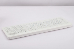 Russian Layout Capacitive Touchscreen Glass Medical Keyboard Multi-Interface, USB, Wireless and Bluetooth