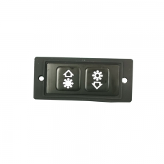 2 Key IP65 Waterproof Rugged Metal Keypad