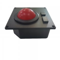 Teclado de trackball em aço inoxidável DAVO LIN