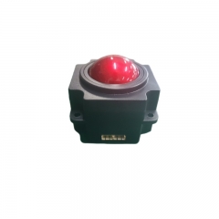 Versiegelt Wasser-Proof Edelstahl 36mm LED Backlit Harz Mechanische Medizinische Industrie Trackball Maus