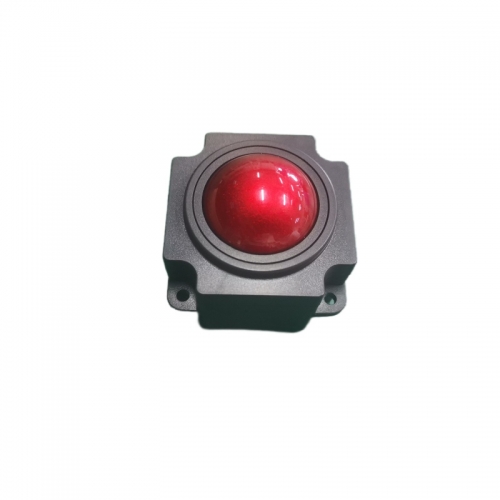 Versiegelt Wasser-Proof Edelstahl 36mm LED Backlit Harz Mechanische Medizinische Industrie Trackball Maus