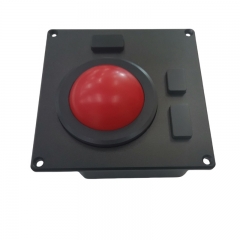 DAVO LIN Trackball-Tastatur aus Edelstahl