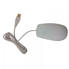 IP68 Waterproof Wired Laser Silicone Mouse with Touchpad Scroll For Medical Applications Easy Clean