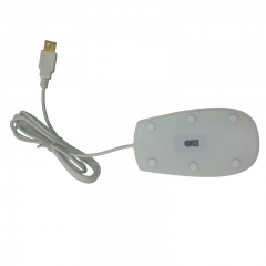 IP68 Waterproof Wired Laser Silicone Mouse with Touchpad Scroll For Medical Applications Easy Clean