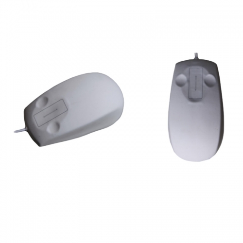 IP68 Waterproof Wired Laser Silicone Mouse with Touchpad Scroll For Medical Applications Easy Clean