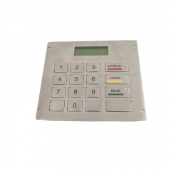 IP65 Waterproof 16 Keys Metal Keypad With Display For Parcel Locker