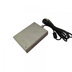 Industrial USB Desktop Metal Touchpad Mouse with 3 Buttons — Rugged Wired Pointing Device for Harsh Environments