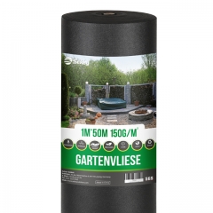 Sekey 150g/m² Unkrautvlies, Schwarz