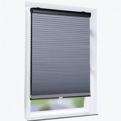 Sekey Wabenplissee für Fenster 100% Verdunklung Zweifarbigz Sicht- und Sonnenschutz, Blickdichtes & Schallschut Kabellos Wabenplissee