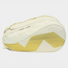 PU Leather Padel Tennis bag, Padel Bags Racquetball, White