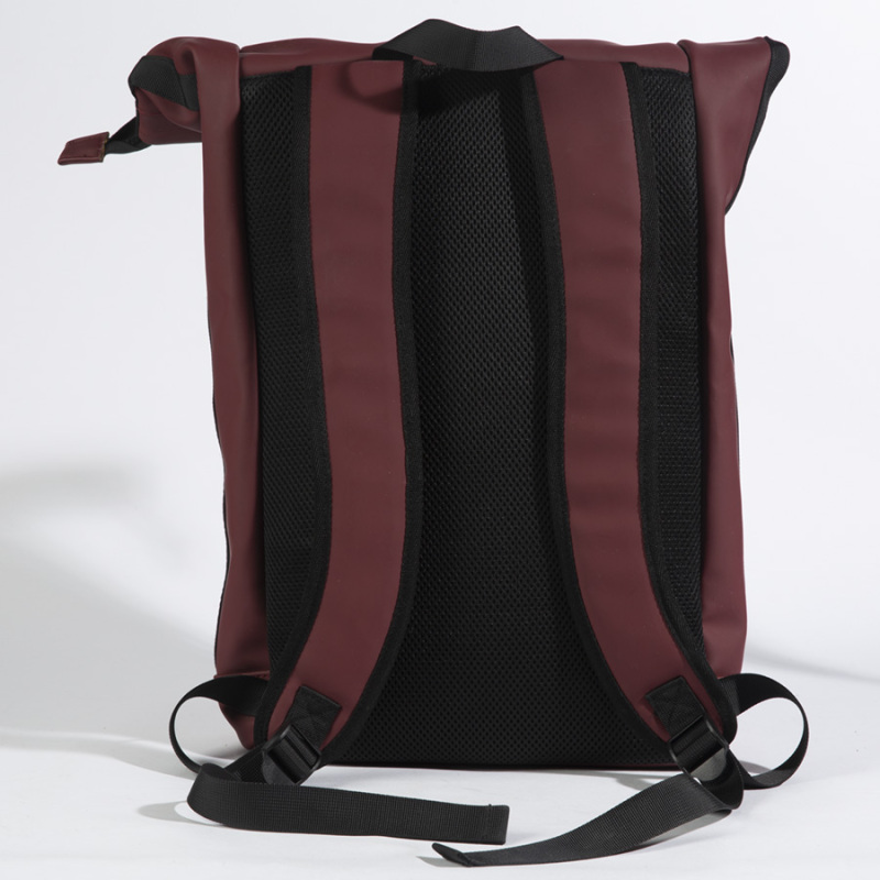 PU Leather Waterproof Cool backpack Lunch Bags , PK-0004