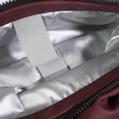 PU Leather Waterproof Cool backpack Lunch Bags , PK-0004