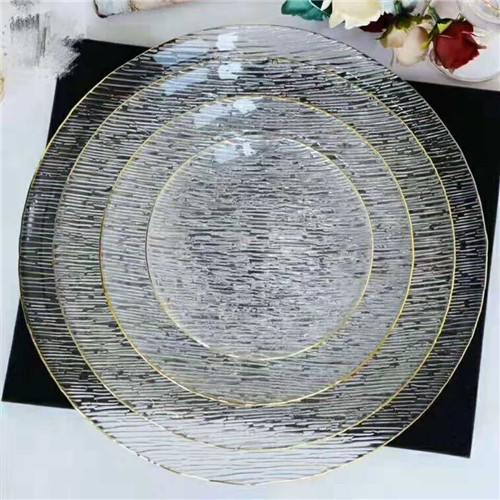 glass Dinner Plate Set