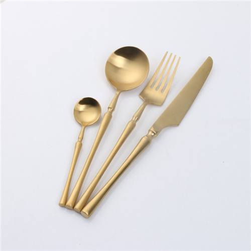 Flatware Restaurant Hotel Wedding Luxury Rose Gold Plated Cutlery
