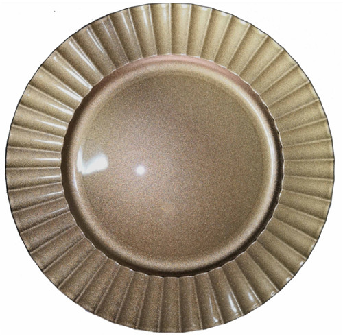 Dinnerware Wedding Gold Plastic Charger Plates Wholesale