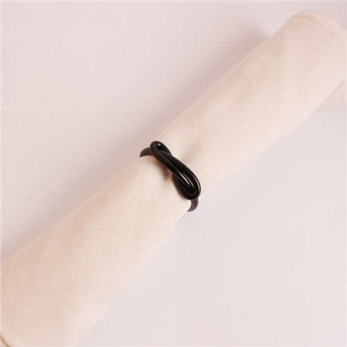 Gold Silver Black Decoratived Napkin Rings