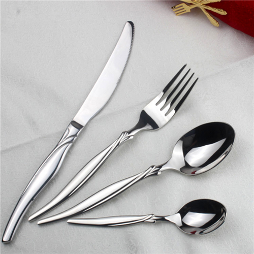 Luxury Top Choice Home Good Used Portable Silver Reusable Cutlery Set