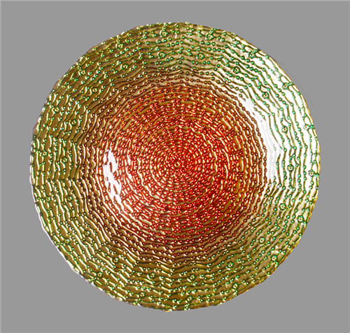 popular glass charger plate