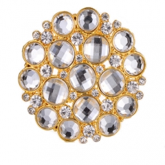 Luxurious Napkin Ring With Diamond on Wholesale