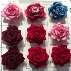 Hot Sale Red Rose Flower Napkin Rings on Wholesale